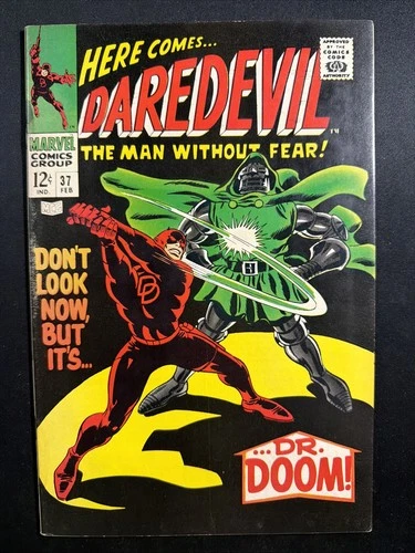 Daredevil #37 1968 Silver Age 1st Print Vintage Marvel Comics G/VG *A4