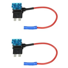 ATC/ATO 15A 12V Car Add-a-Circuit Fuse Tap Adapter Standard ATO ATC Blade Fus...