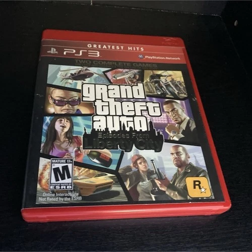 Rockstar Games Grand Theft Auto: Episodes From Liberty City PS3 Action Manual N…
