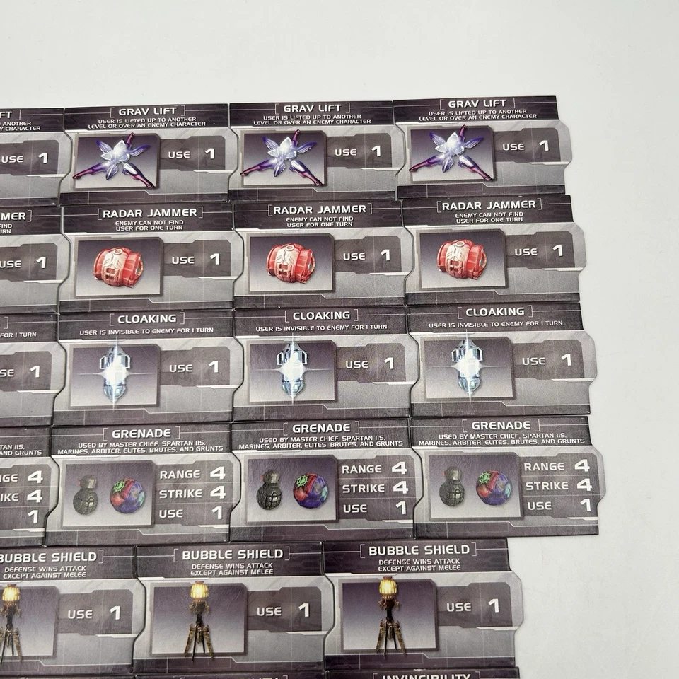 2008 Halo Interactive Strategy Game Replacement Parts 25 Halo Card Lot RPG - Image 3 of 4