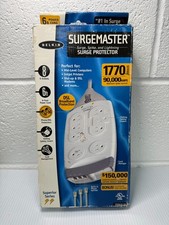 Belkin Surgemaster Superior Series 8 Outlet 6ft Surge Protector White NB2