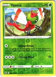 Yanma 008/159 Crown Zenith Reverse Holo Common