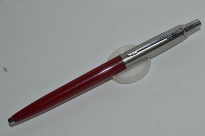PARKER Jotter Ballpoint Pen Burgundy Barrel Circa 2nd Quarter 1997 USA Made