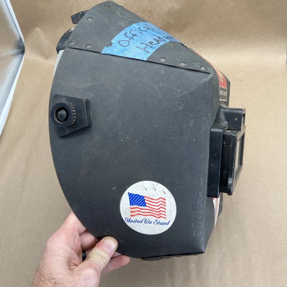 Casco de soldadura de carcasa de fibra Huntsman 430P Foto 2 de 4