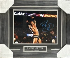 Randy Orton WWE Signed Framed 11x14 JSA