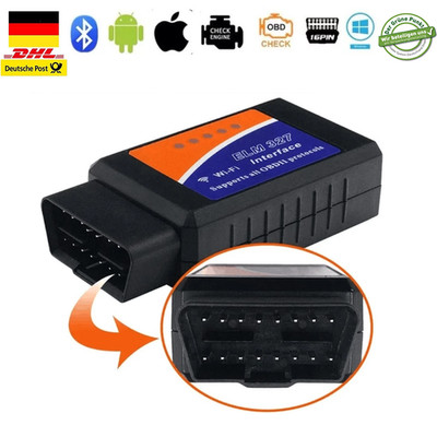 OBD2 ELM327 Bluetooth/WIFI Diagnosegerät Auto iOS & Android -V2.1 Scanner