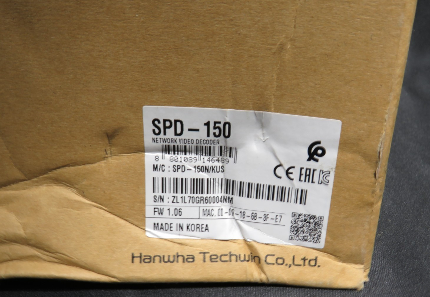 Wisenet SPD-150 48 Channel Network Video Decoder [CTPA]