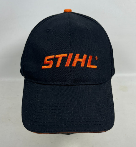 STIHL Hat Adult OS Cap Chainsaw Power Equipment Employee Uniform Black