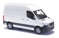 Busch 54000 Mb Sprinter Hochdach Kasten, Weiß, 1:87 / H0