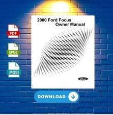 2000 Ford Focus Owners Manual 2000 Ford Focus Owners Manual