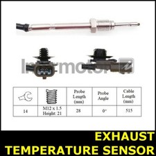 Sensor de temperatura de escape EGT después de CAT se adapta a RENAULT KADJAR KANGOO MEGANE BC47