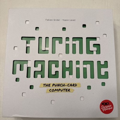 Turing Machine 'The Punch-Card' Board Game Scorpion Masque Edition Complete Used