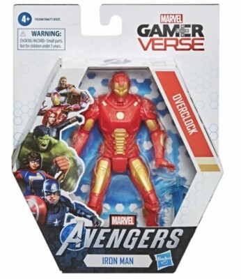 OEM Marvel Gamerverse 6 inch Iron Man Overclock Movie Hasbro Action Figure 