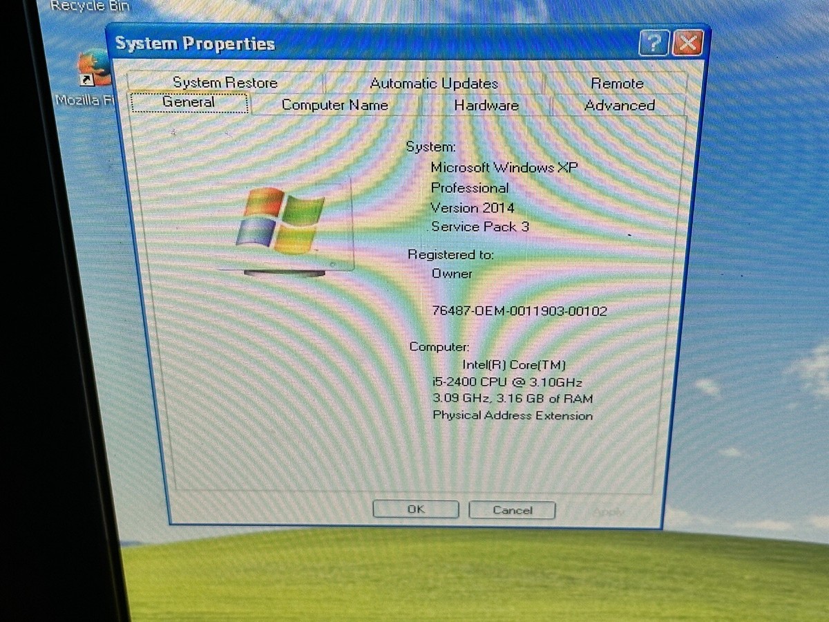 Dell i5 Windows XP Vintage Retro Classic Gaming PC 500GB HD