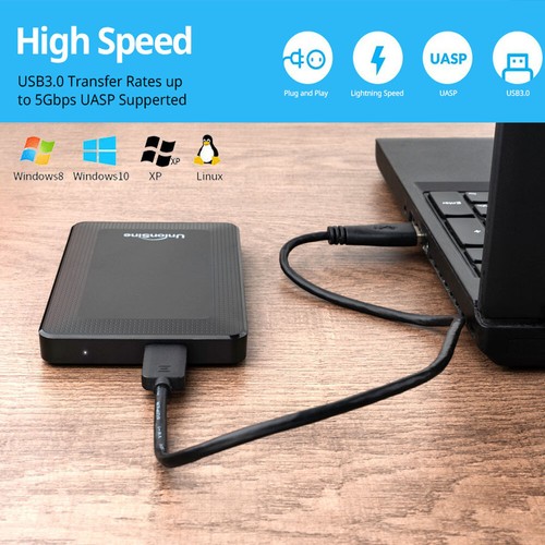 500GB 1TB 2TB Portable Externe Festplatte USB 3.0 Memory Drive Für PC Mac PS4 TV - Bild 8 von 12