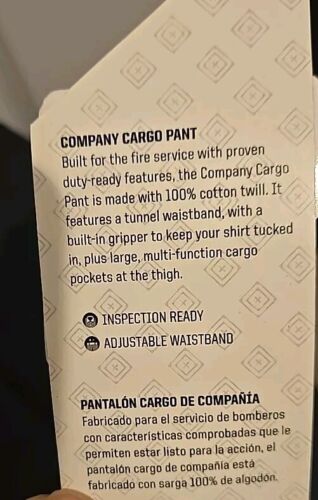 Tactical pants Company Cargo Size 46 Waist (74399 720 Fire Navy) - Picture 2 of 6