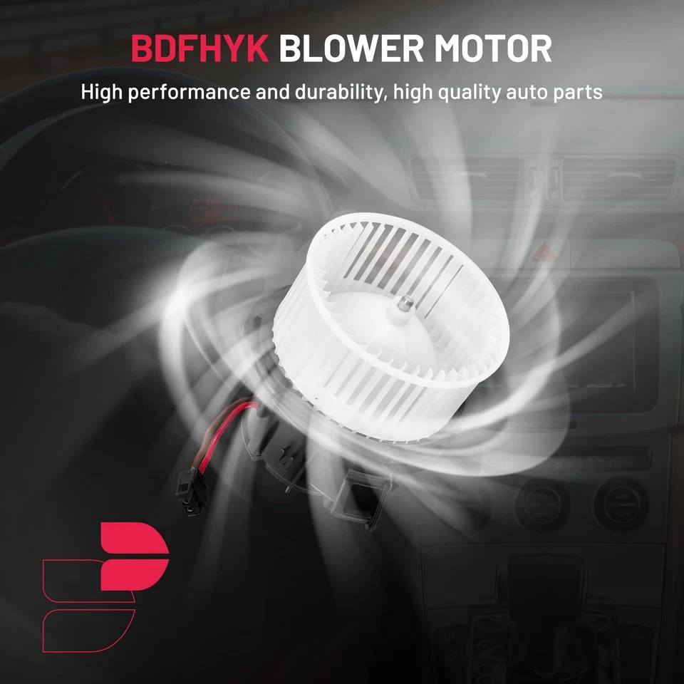 HVAC Blower Motor w/ Fan Cage for Mercedes-Benz C250 C300 E350 E550 Front 700248 Foto 3 de 4