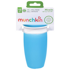 Munchkin Miracle 360 Sippy Cup 10oz 12m Blue