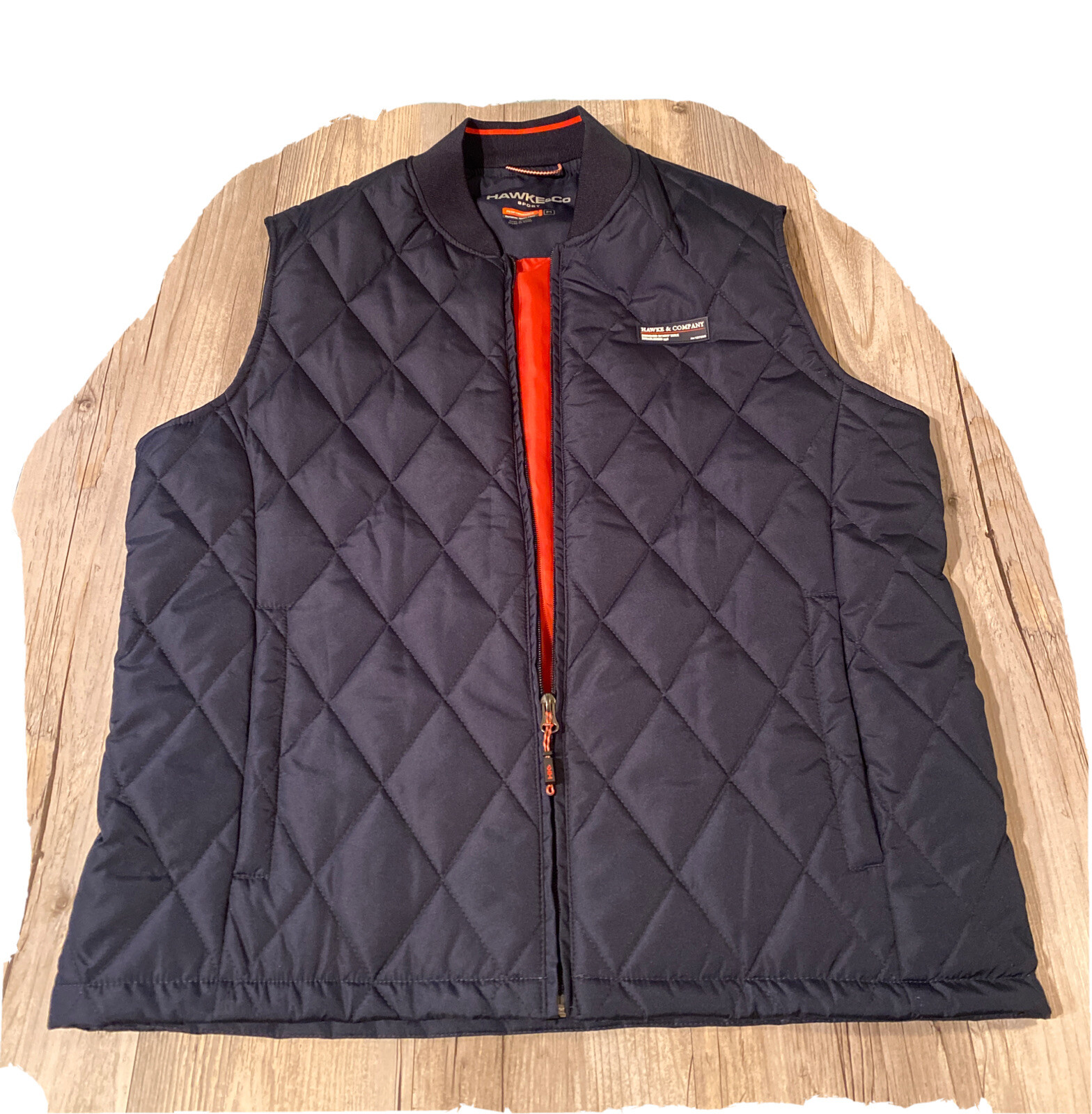 Hawke \u0026 Co Mens Puffer Vest Sport 