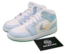 Nike Air Jordan 1 Mid Glitter Swoosh FQ9117-400