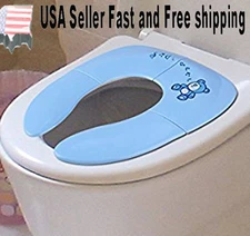 Upgraded Potty Seat Folding Travel Portable Cover For Toddler Kids ~ US Seller