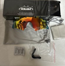 WL Polarized Fire Red Vented Replacement Lenses for Oakley M Frame Sweep Vented