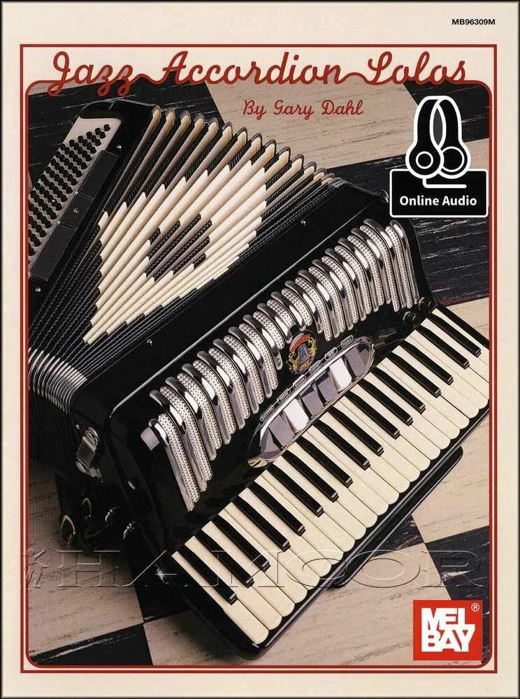 Jazz Accordion Solos Gary Dahl Sheet Music Book Audio eBay