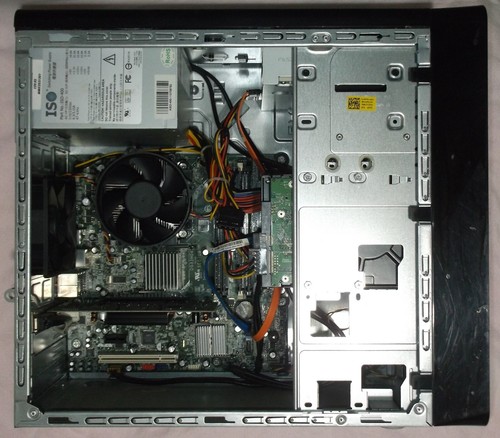 DELL INSPIRON 518 DESKTOP TOWER AS-IS PARTS PC COMPUTER REPAIR USED BLACK VISTA - Picture 5 of 16