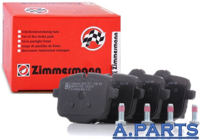 Zimmermann Front Brake Pad Set BMW F10 G30 G31 6GT G32 BMW 7 X3 G01 G02 G05 G07