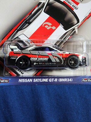 2024 Hot Wheels Premium Pop Culture Nissan Skyline GT-R R34 (BNR34