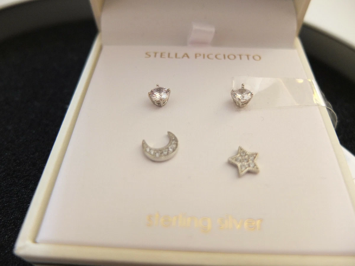 Stella picciotto sterling shop silver earrings