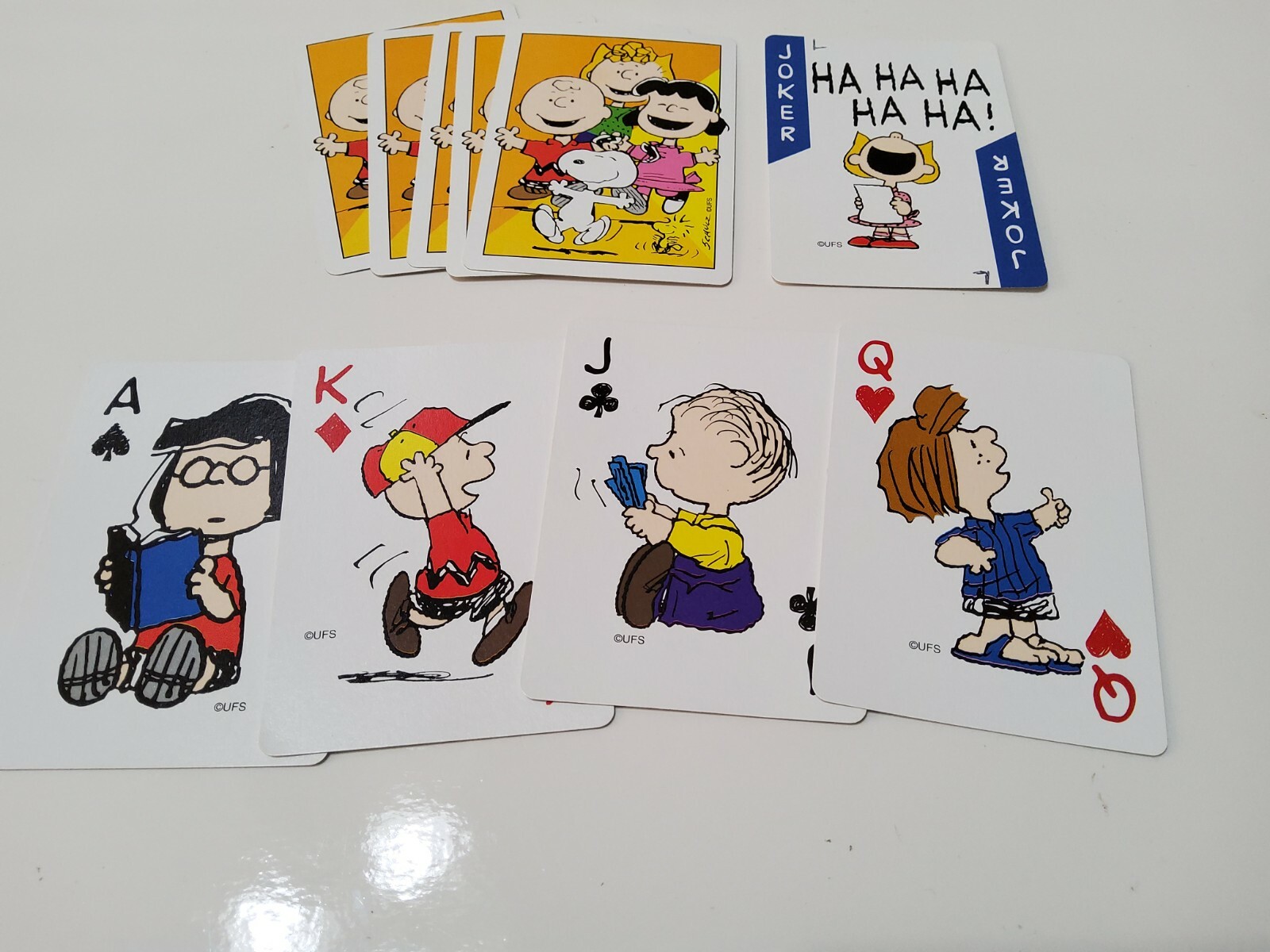 Peanuts Playing Cards Hoyle 1999 2004 Complete Novelty Snoopy Charlie Brown 2 Pk - Picture 2 of 6
