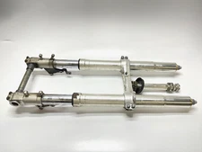 2003 SUZUKI GSXR750 FRONT FORK SET PAIR 51103-35F40 51104-35F40 OEM TRIPLE TREE