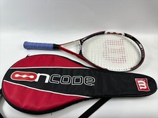 Wilson Ncode N5 Oversize Tennis Racquet 4 1/2" Grip w/bag