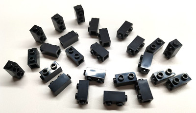 25x LEGO  Stein mit 2 Noppen / Konverter 1x1x1 2/3 schwarz / black 32952 NEU