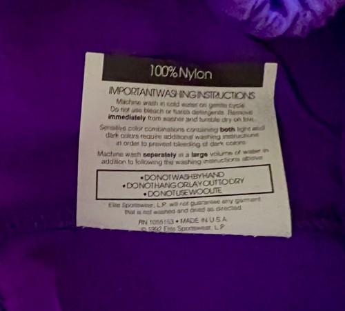 GK BOXERS YOUTH MEDIUM PURPLE SUPPLEX GYMNASTS CHEER WORKOUT TRAINING SHORTS M - Picture 6 of 7