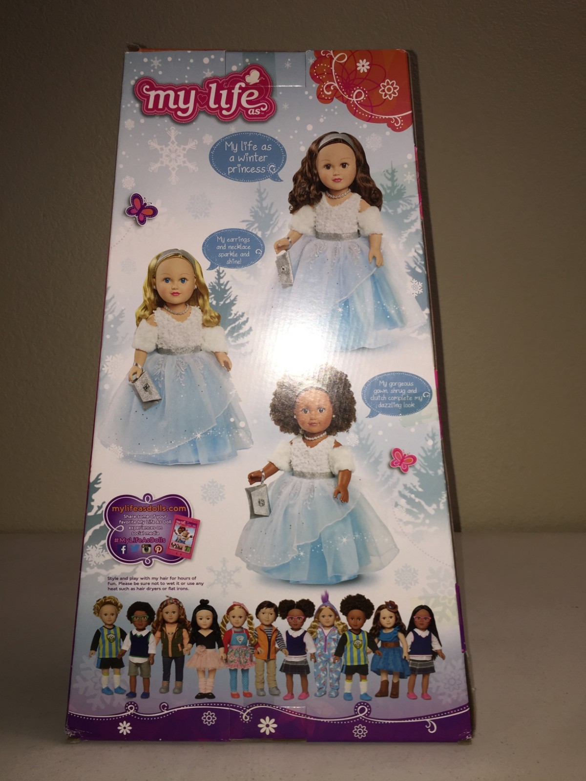 my life as winter princess doll