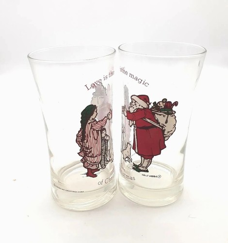 Vaso vintage Holly Hobbie Love is the Magic of Christmas American Greetings - Imagen 5 de 6