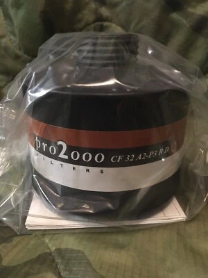 SCOTT 3M Scott Safety CF32 A2 P3 40mm Thread Filter Bio Pro Mask S10 FM12 FRR Respirator