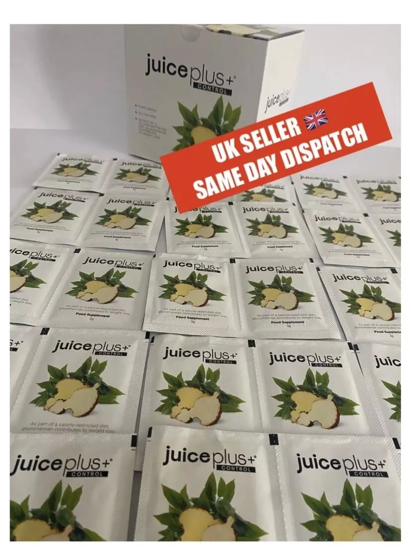 Juice Plus Vegan Weight Loss Boosters FULL BOX (90 Sachets) Brand New  BB:12/2024