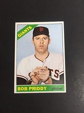 1966 TOPPS BOB PRIDDY, #572, NM/MT (Free Shipping On Any 3!)