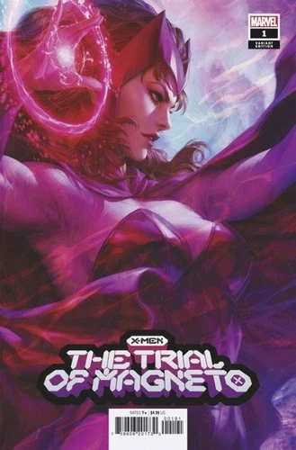 X-Men: The Trial of Magneto #1 STANLEY ARTGERM LAU VARIANT BY MARVEL COMICS 2021