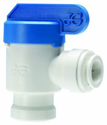 John Guest 3/8 Inch O.D. Tube Size x 1/4 Inch NPTF Speedfit to Female Shut Of...