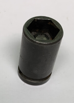 socket 11mm Advance-Apex Magnetic 1/4 Dr.Oal.1'',sku(a001)