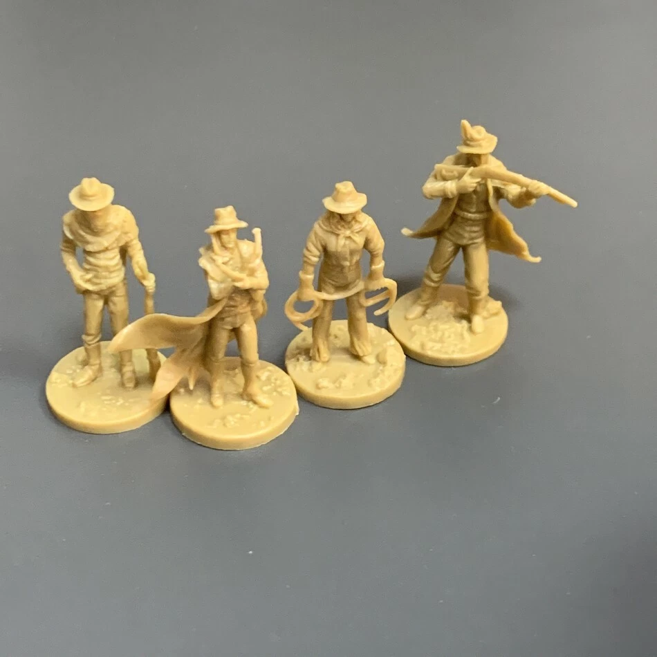 13pcs Warriors Character Western Lengends Board Game Miniatures Role Playing Toy - Image 3 of 4