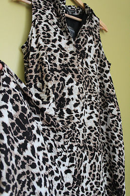 cheetah swim cover up