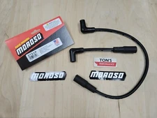 MOROSO 27219 8mm BLUE MAX SPARK PLUG WIRES HARLEY H-D FLST FXST Softail 00-15 