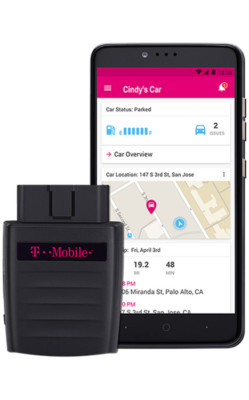 ENG-ODBII DEVICE W/ SyncUP DRIVE WORLDWIDE ROAMING W/ T