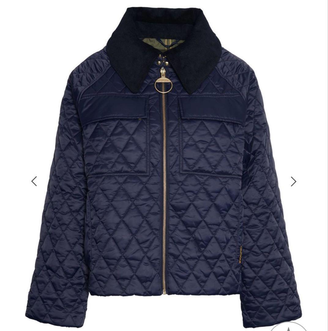 Barbour Navy Quilted Jacket