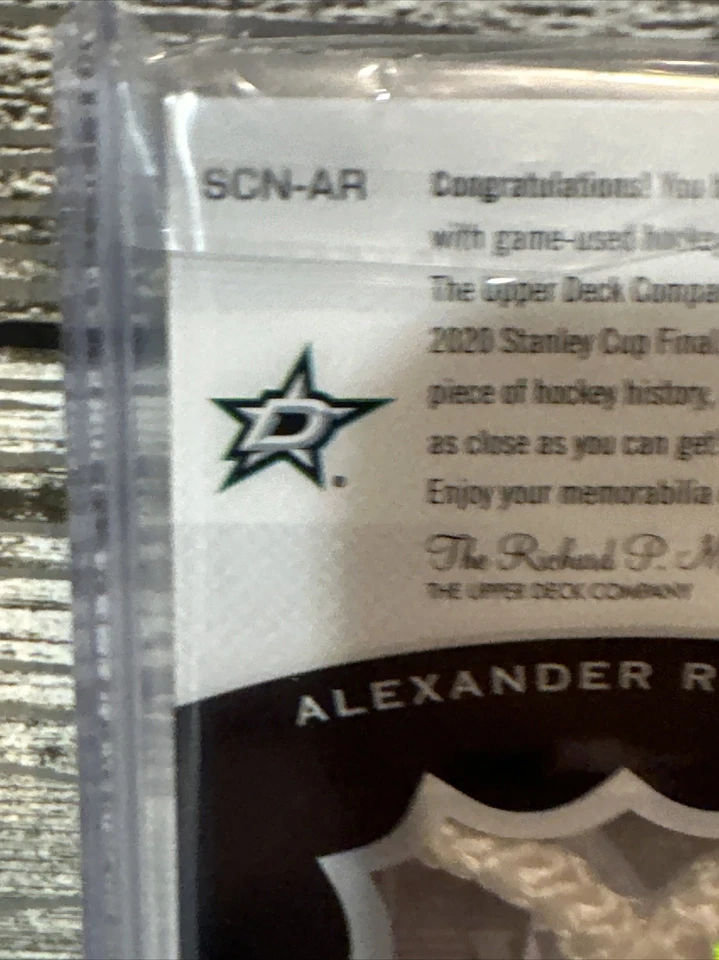 2021-SP Stanley Cup Net Cord Relics Alexander Radulov 08/25 - Image 4 of 4